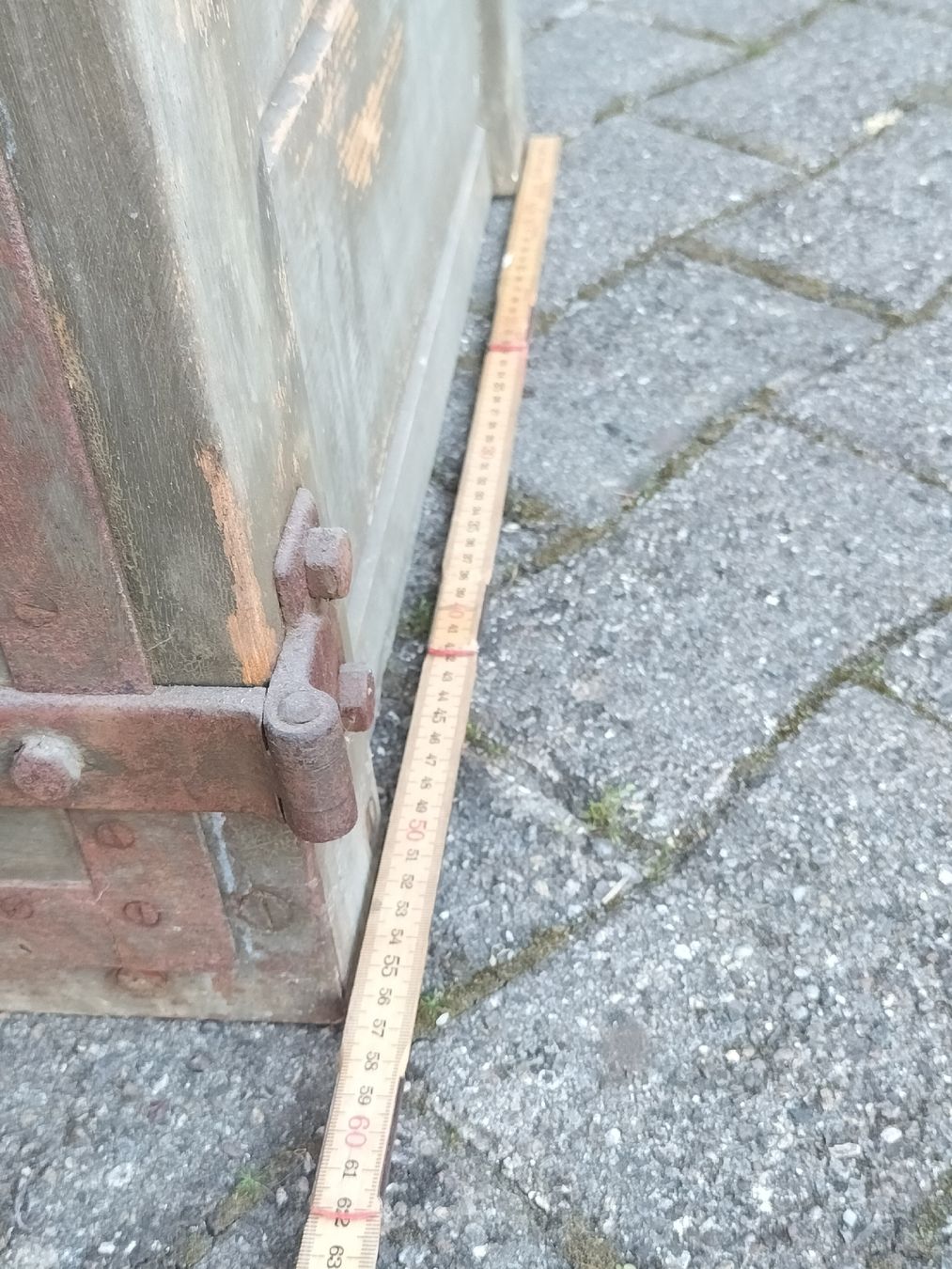Attrezzatura & Pezzi di ricambio: MUNITIONS KISTE Schweizer Armee 19.00 jht mit Eisenbeschläge – Usato da Müselbach venduto da pat_9c9w 8