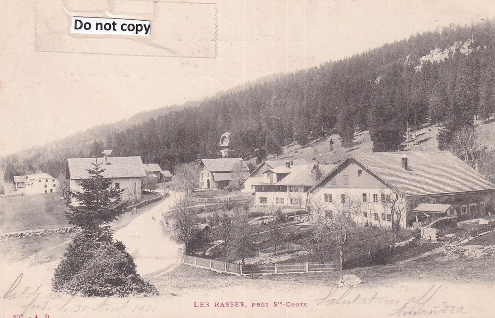 Les Rasses VD près Ste. Croix en 1901 (Gebraucht) in Brig für CHF 8.3 ...
