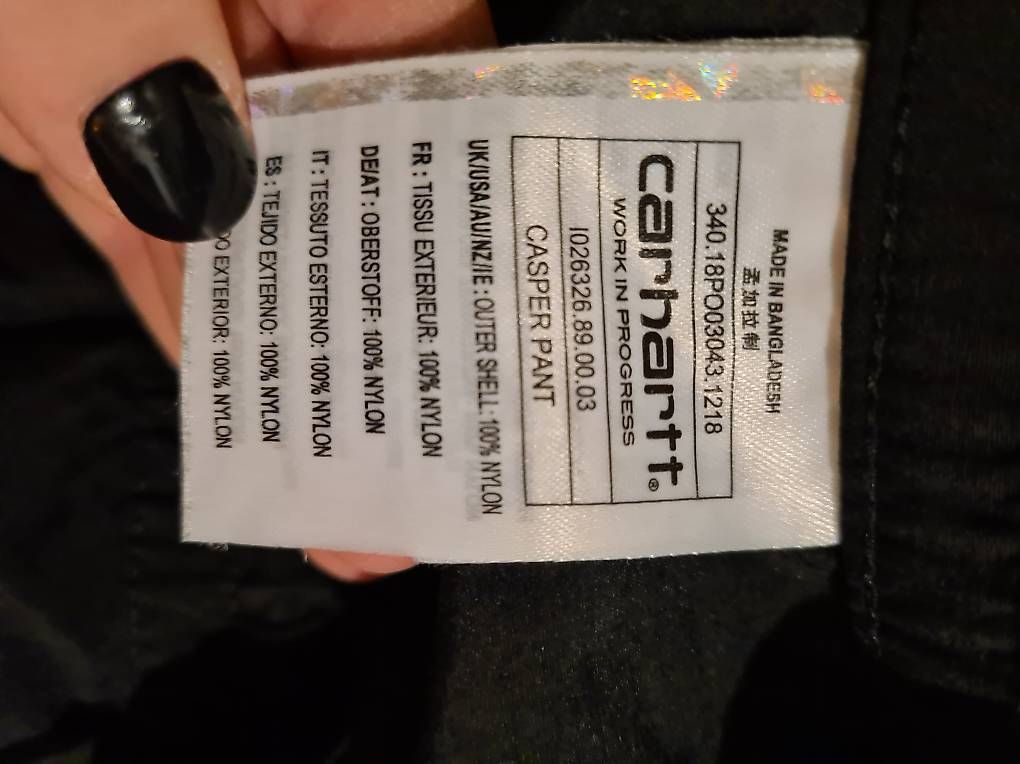 Pantaloni: Carhartt Casper Pant Gr.XL – Usato da Rupperswil venduto da Homer20 1
