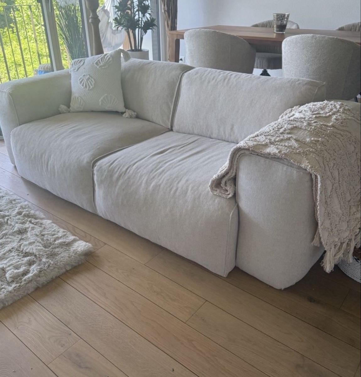Divani: Sofa hellgrau guter Zustand 3 Sitzplätze – Usato da Vogelsang AG venduto da Saleya 6