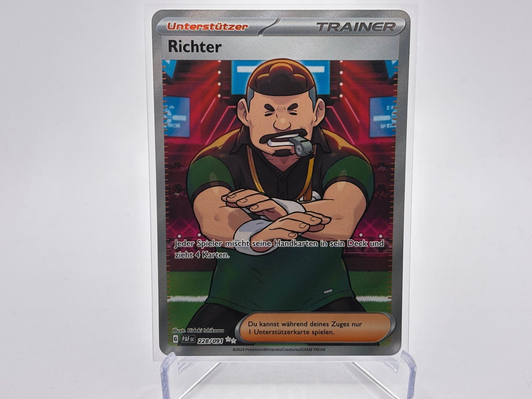 Pokémon Carte collezionabili: Paldeas Schicksale - Richter  (PAF 228) - DE – Nuovo (secondo la descrizione) da Allschwil venduto da Bullach