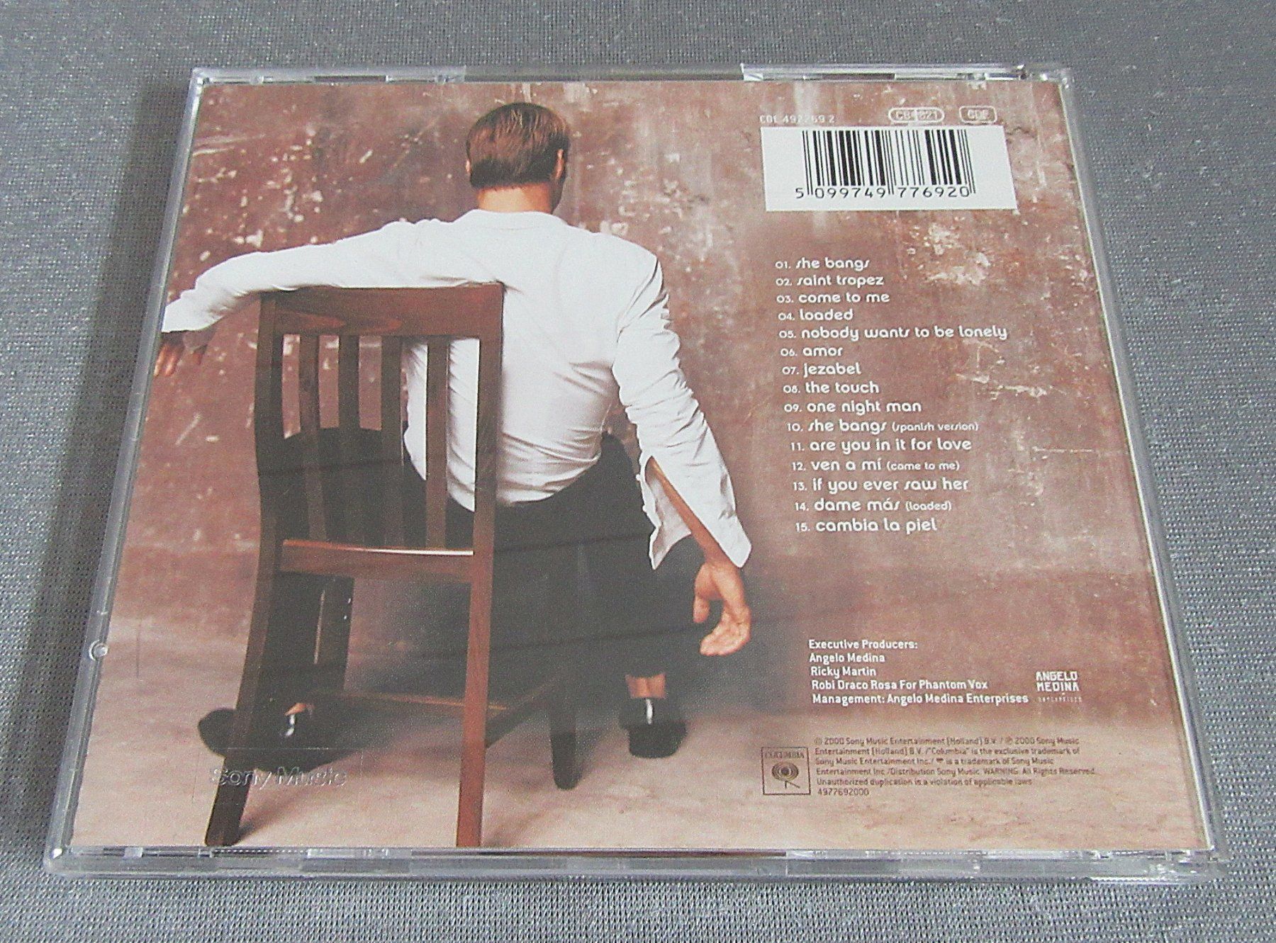 CD: CD - Ricky Martin - Sound Loaded – Usato da Auenstein venduto da Padabimbim 1