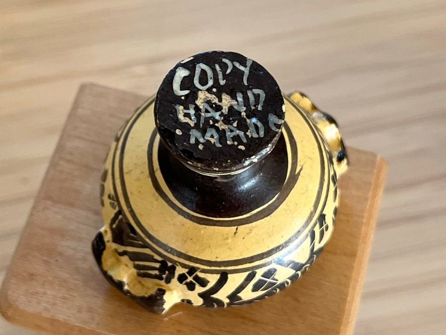 Case e mobili per bambole: Mini amphore grecque pour maison de poupée – Usato da Euseigne venduto da so.ART 3