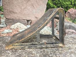 Unterlegkeil / Radkeil / Hemmschuh aus Metall