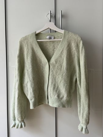 Leichter Cardigan, mintgrün, Gr. M