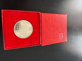 Médaille argent 900 Exposition Nationale Suisse 1964 Lsn