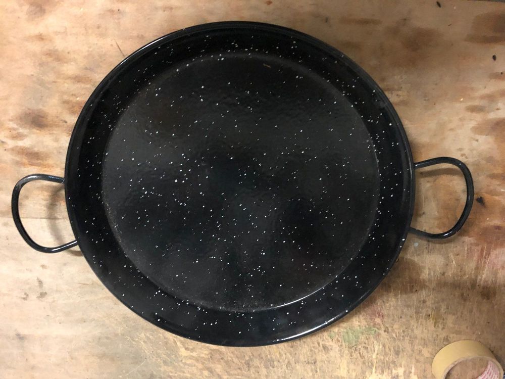 Bratpfanne, Paella-Pfanne 40 Cm, Emailliert