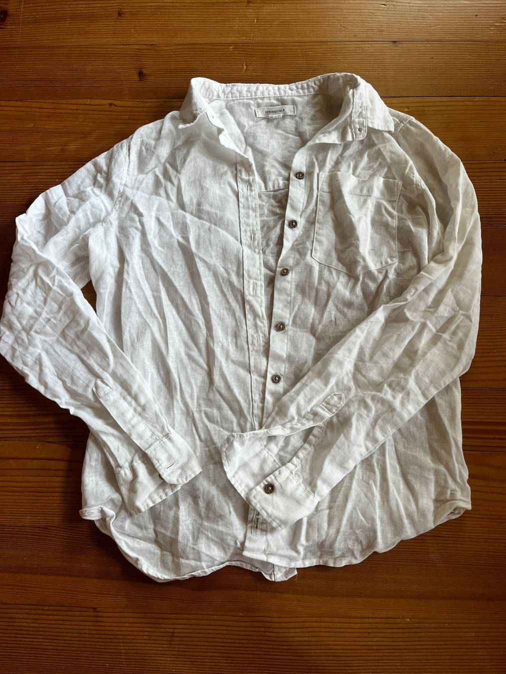 Blusen: Leinenbluse Springfield – Gebraucht aus Unterlunkhofen von sch_x8tf