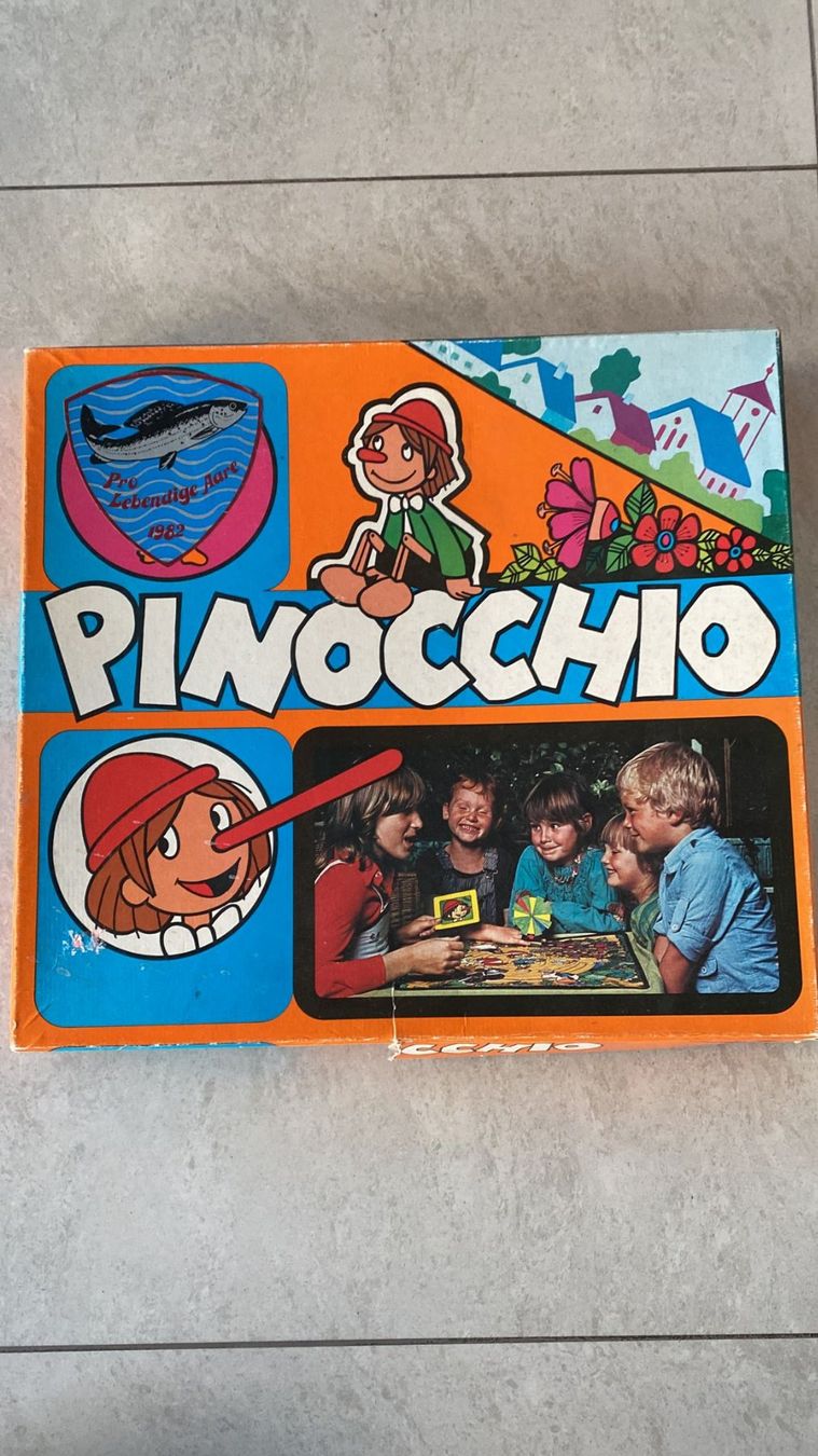 Spiele: altes Pinocchio Spiel – Gebraucht aus Dagmersellen von Arcticsnow2017