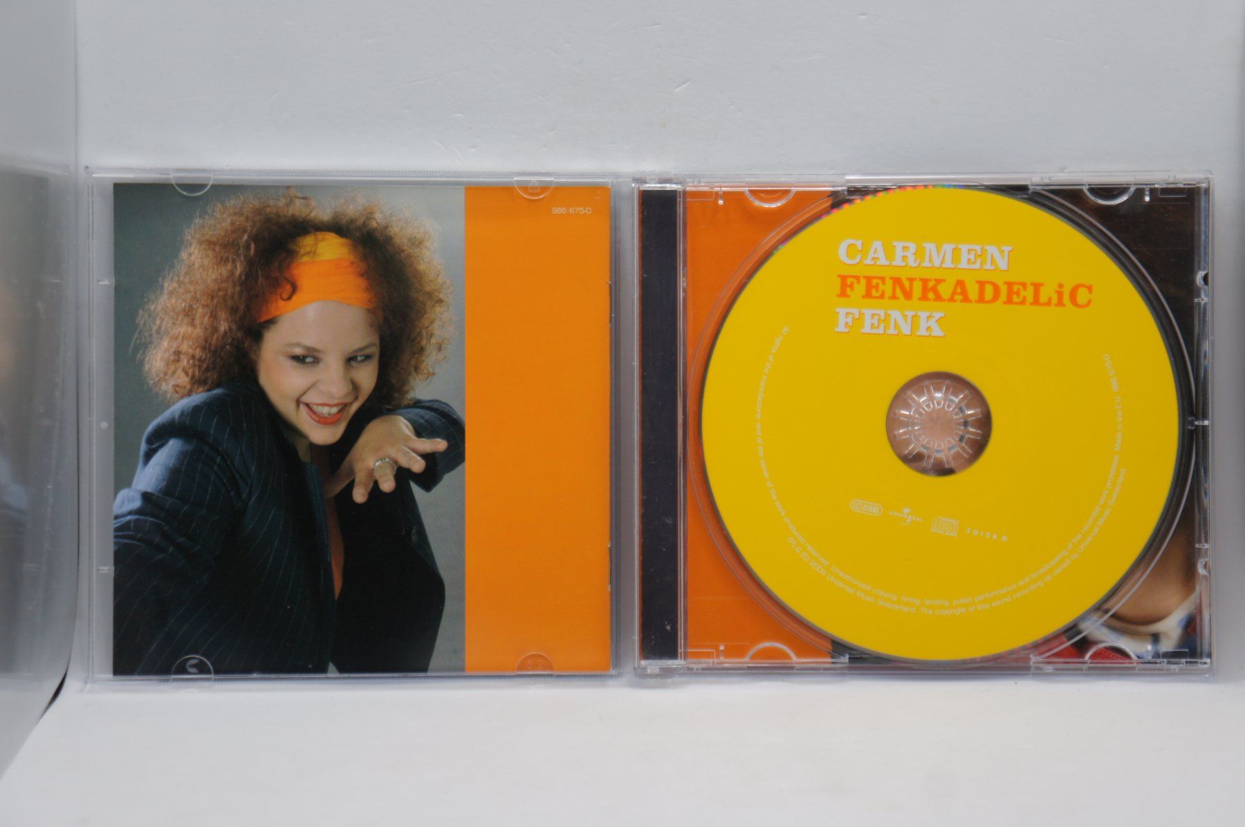 CD: CD Carmen Fenk – Fenkadelic – Usato da Ernetschwil venduto da luisvonerni 2