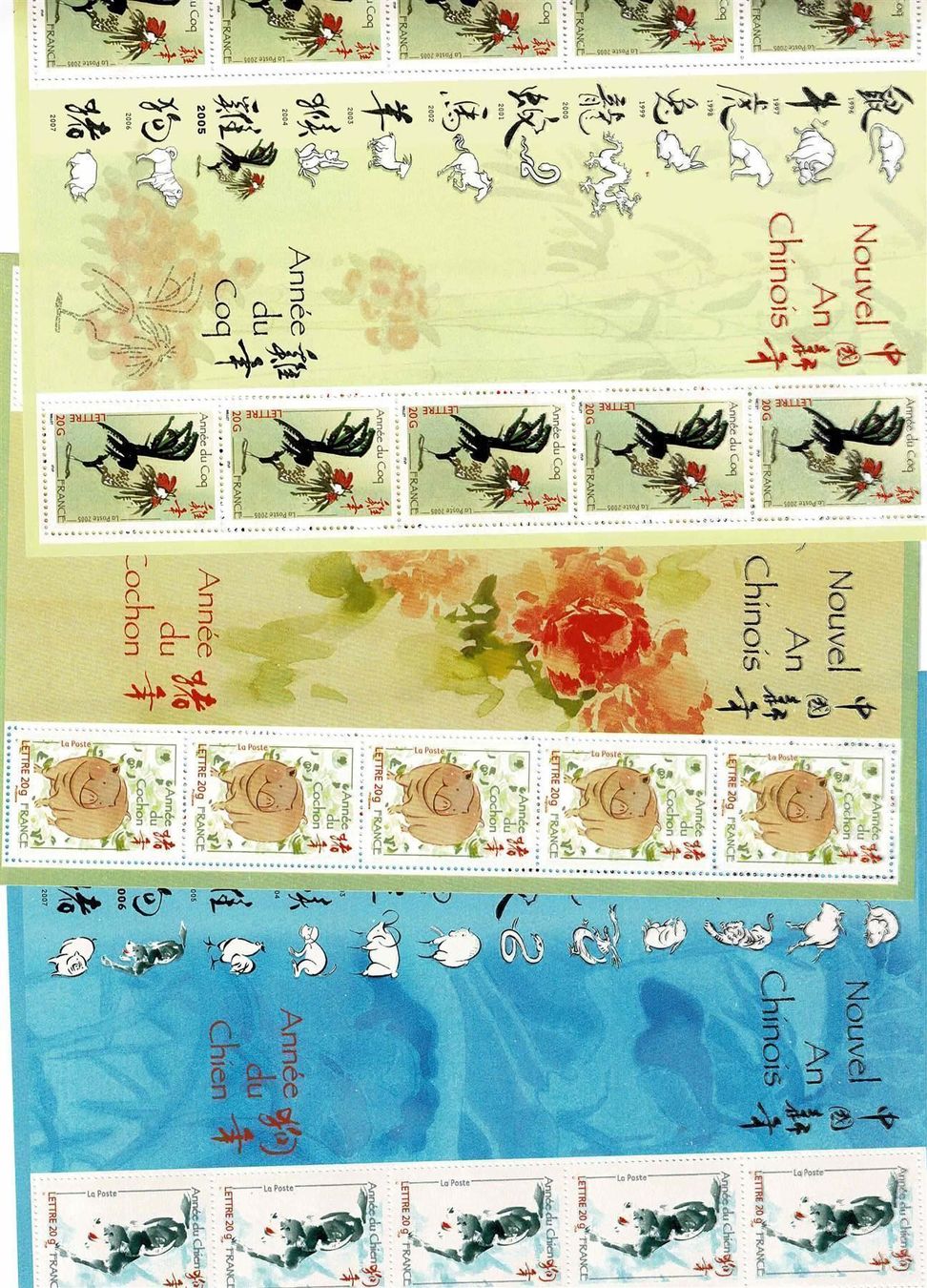 Plaketten & Abzeichen: 3 signes chinois III ** – Neu und originalverpackt aus Lausanne von Whorvath