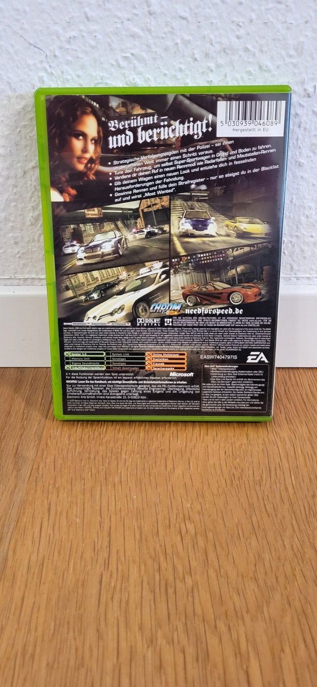Microsoft Giochi: Xbox - Need for Speed Most Wanted – Usato da Münsingen venduto da DigitaleSpielecke 1