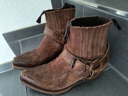 SENDRA Westernboots  Braun  Gr. 37  Handmade in Spain