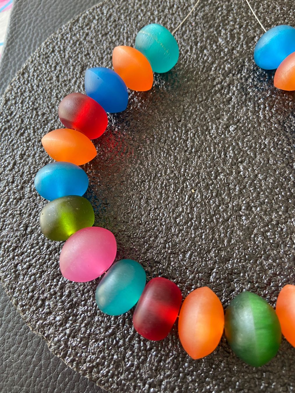 Perle (finte): Perlenmix*Strang * – Nuovo (secondo la descrizione) da Zuerich venduto da Perlen-Decor 3