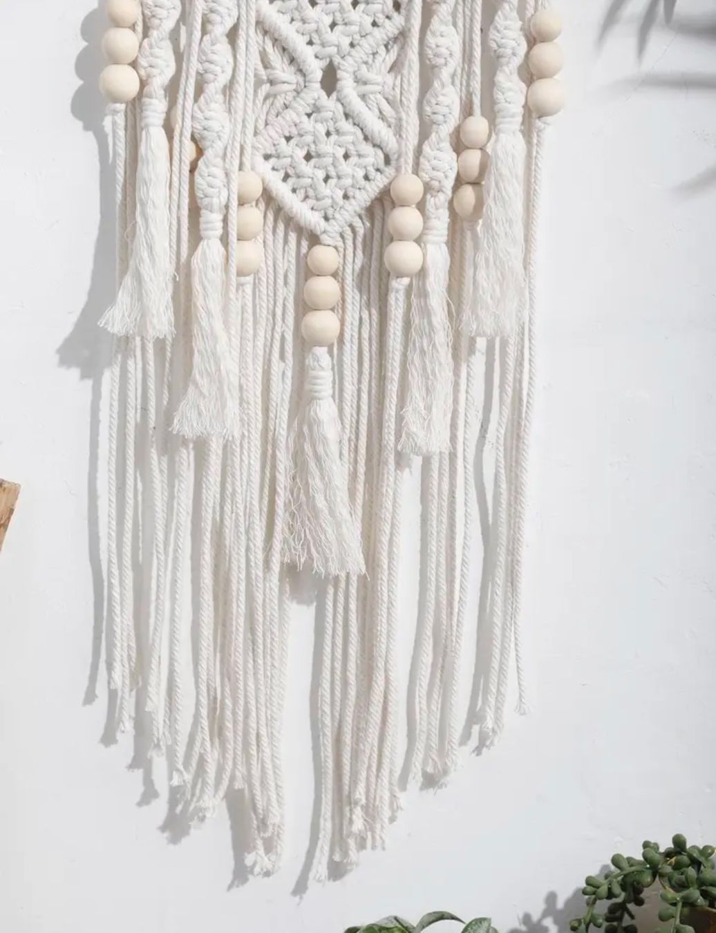 Tutte le decorazioni: Makramee Wandbehang Lotus, NEU – Nuovo e nell'imballaggio originale da Lachen SZ venduto da Luxolino 2