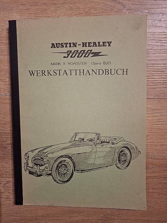 Libri: Austin Healey 3000 Werkstatthandbuch (deutsch) – Usato da Gümligen venduto da Corsica0