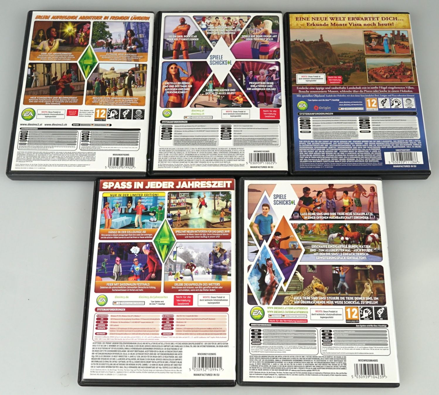 Spiele: Die Sims 3 Collection für PC – Gebraucht aus Volketswil von brockipfannenstil 1