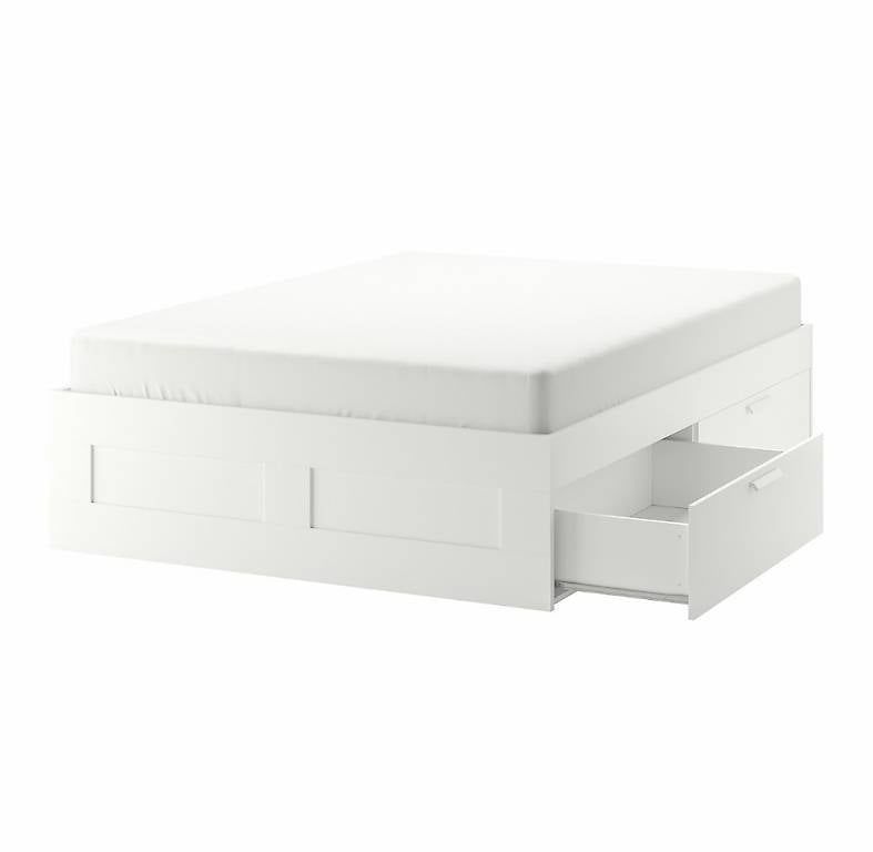 Betten: BRIMNES Bett  – Gebraucht aus Sissach von viviennerudin