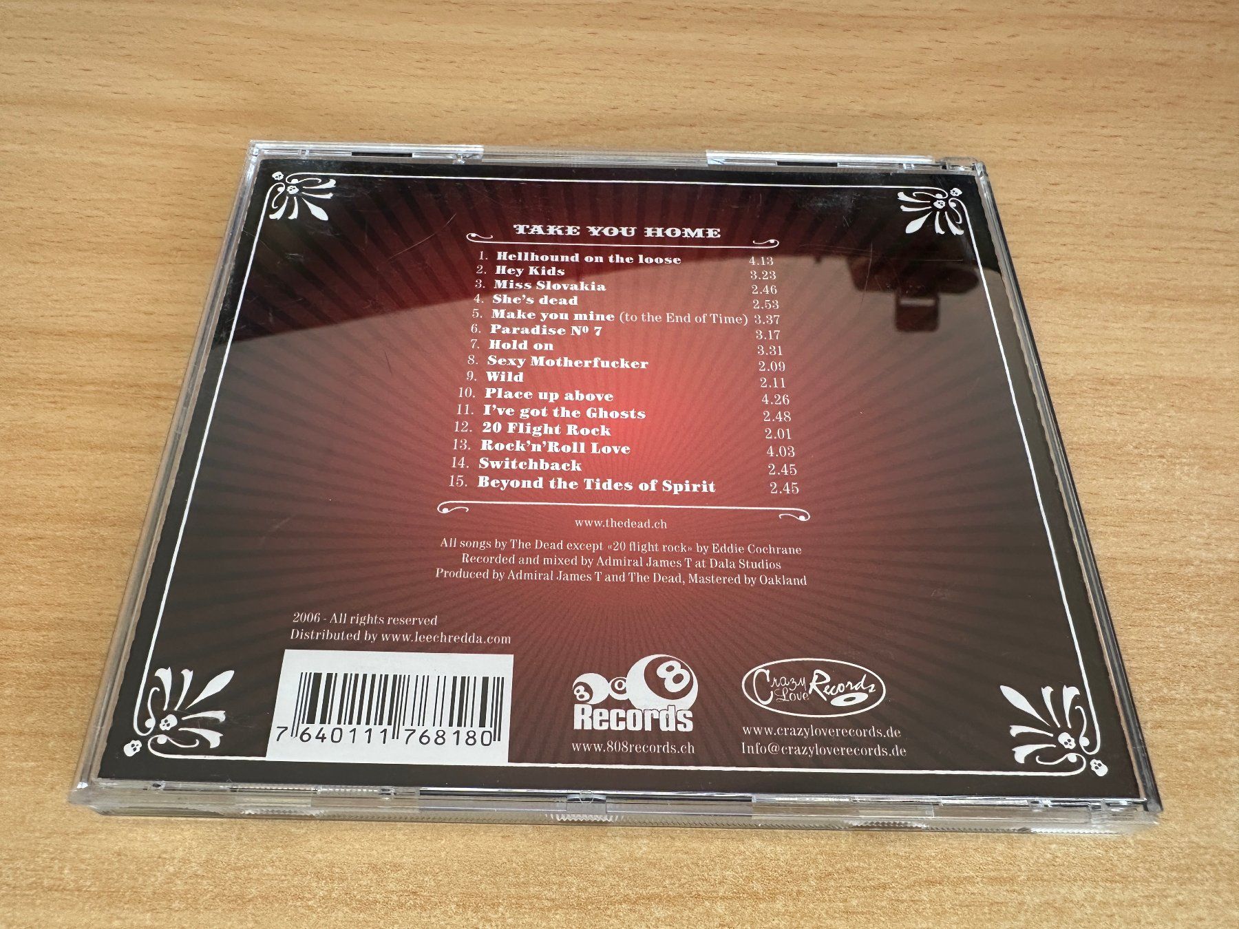 CD: M1 The Dead – Take You Home – Usato da Rikon im Tösstal venduto da Alpenmutz 1