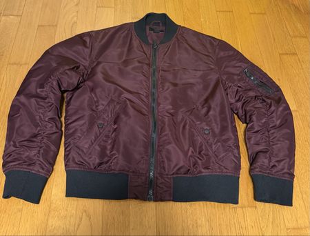 Bomberjacke H&M dunkelrot Grösse M