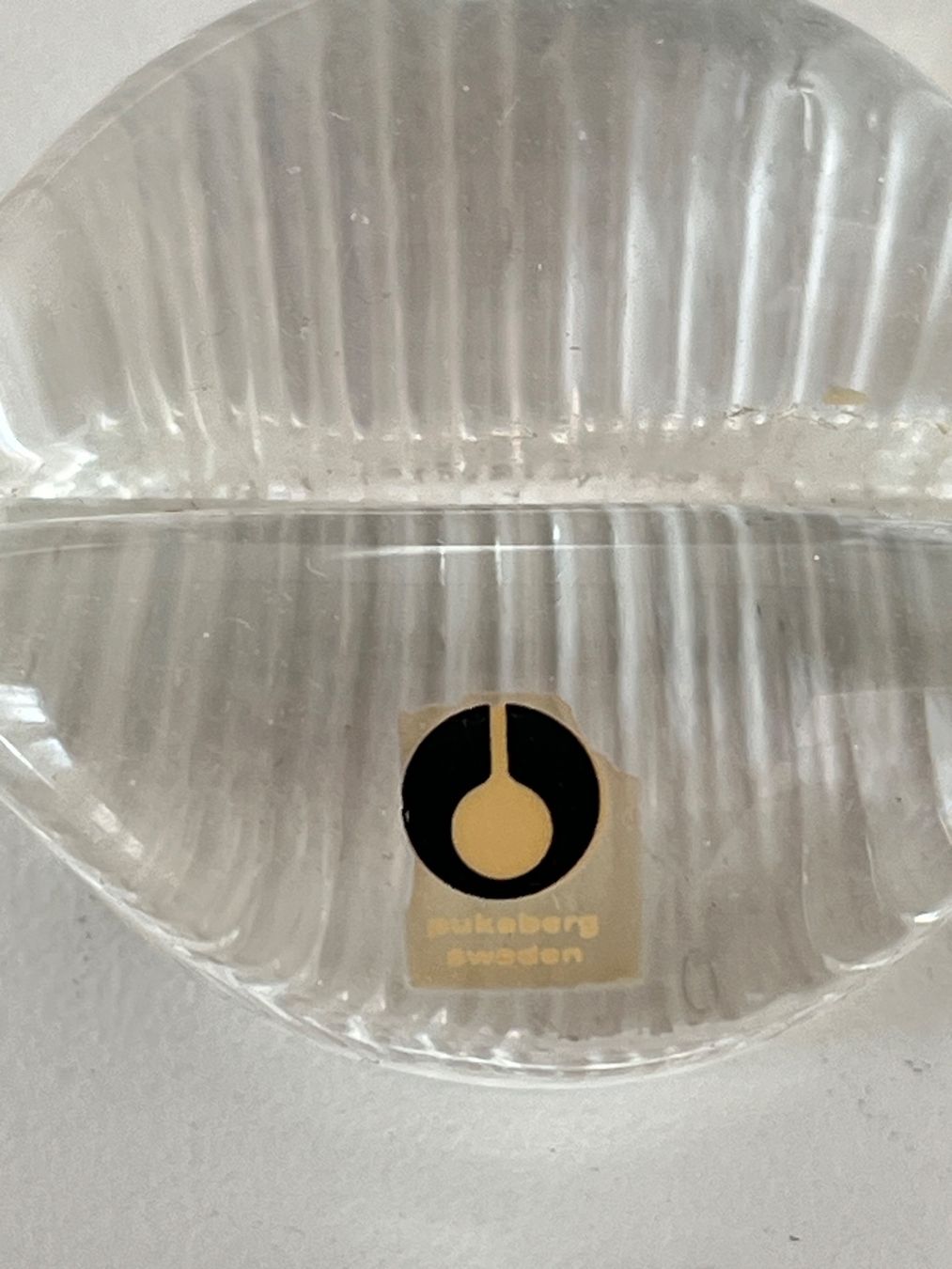 Bicchieri: Vintage Messerbank / Kartenhalter aus Glas – Usato da Wetzikon ZH venduto da seli03 1