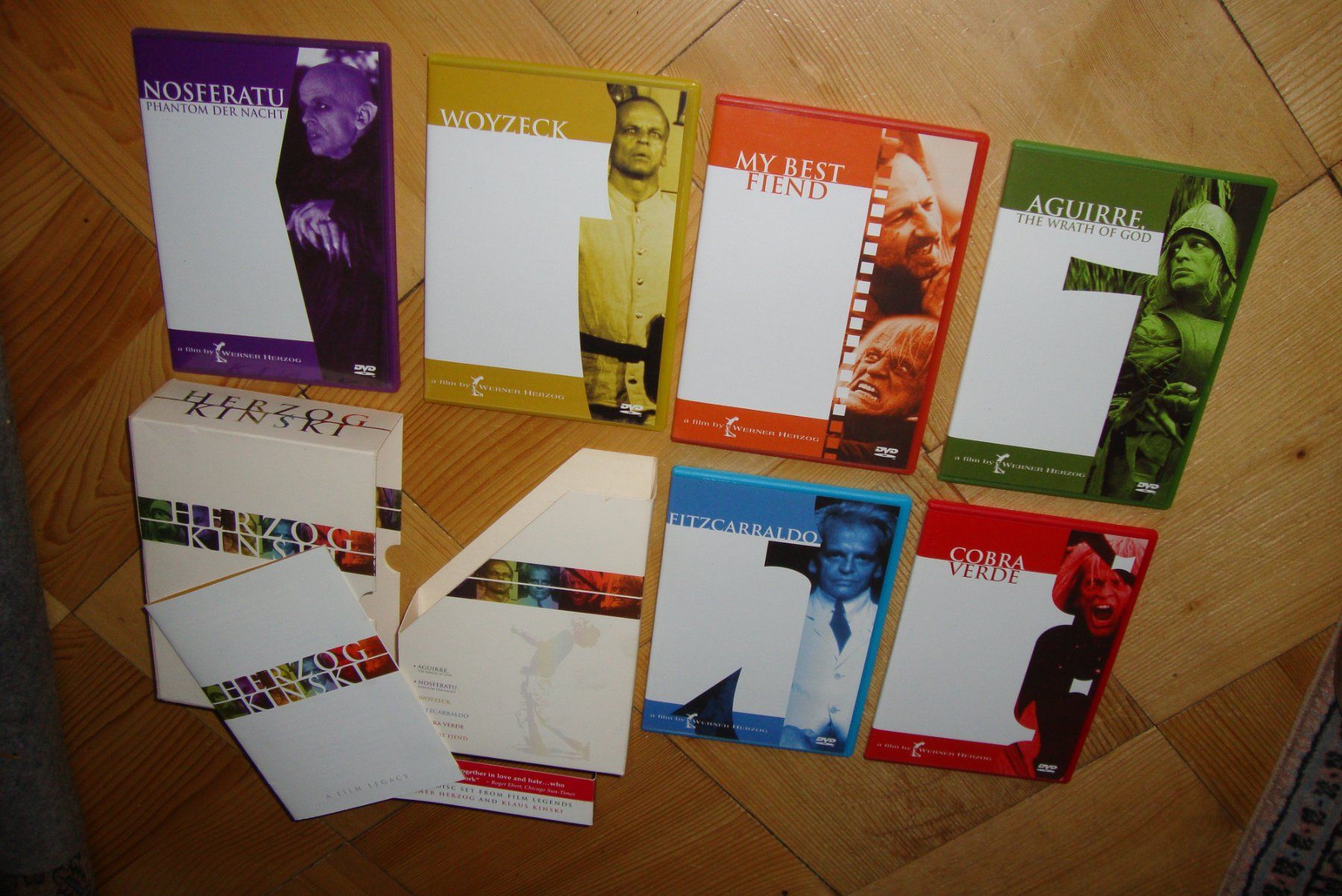 Tutti i DVDs: HERZOG - KINSKI  6 Disc DELUXE-Edition mit Booklet – Usato da Bern venduto da carola31 6