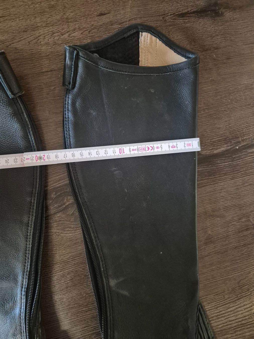 Gamaschen & Bandagen: Veltheim Leder Chaps M – Gebraucht aus Meggen von Orrinka20 3