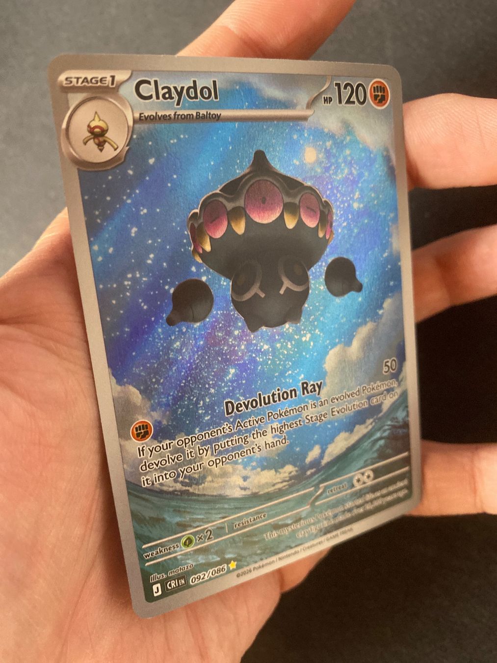 Pokémon Carte collezionabili: Claydol 92 - Lepumentas - Chaos Rising - EN – Nuovo (secondo la descrizione) da Hausen AG venduto da Shrade 1