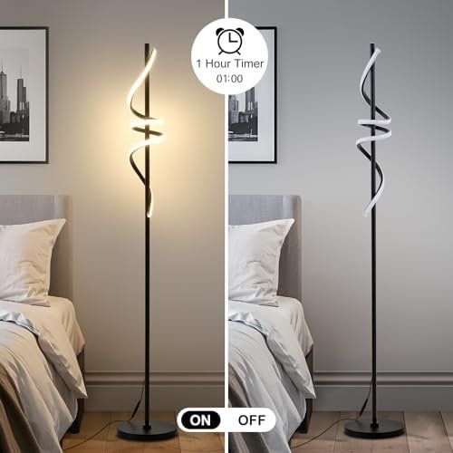 Lampade: LED Stehlampe 48W dimmbar mit Fernbedienung – Nuovo e nell'imballaggio originale da Hundwil venduto da Stallone5 7