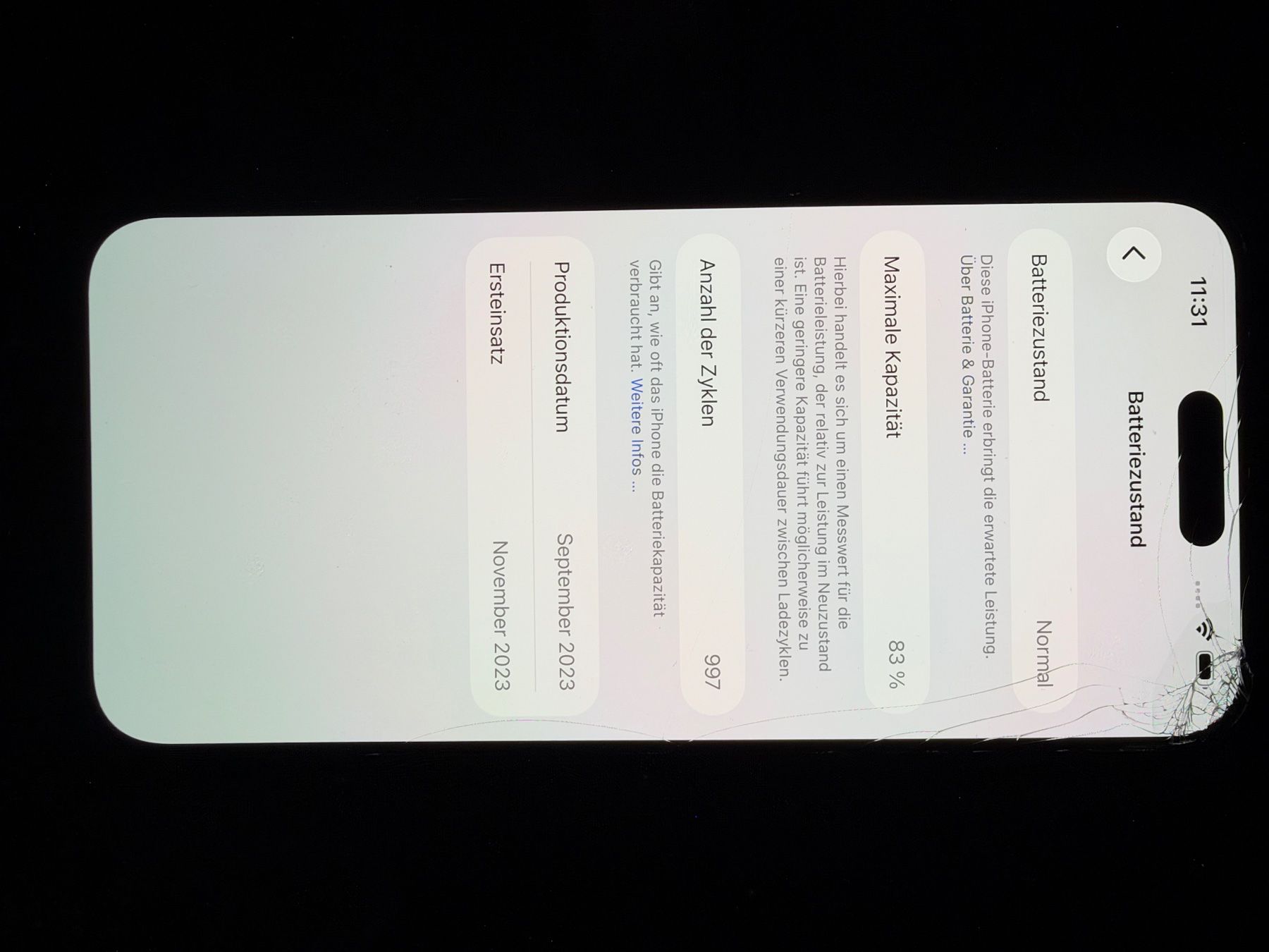Apple Portables: Apple iPhone 15 Pro Max 256 GB Blau – D'occasion à Zürich par aky_d626 3