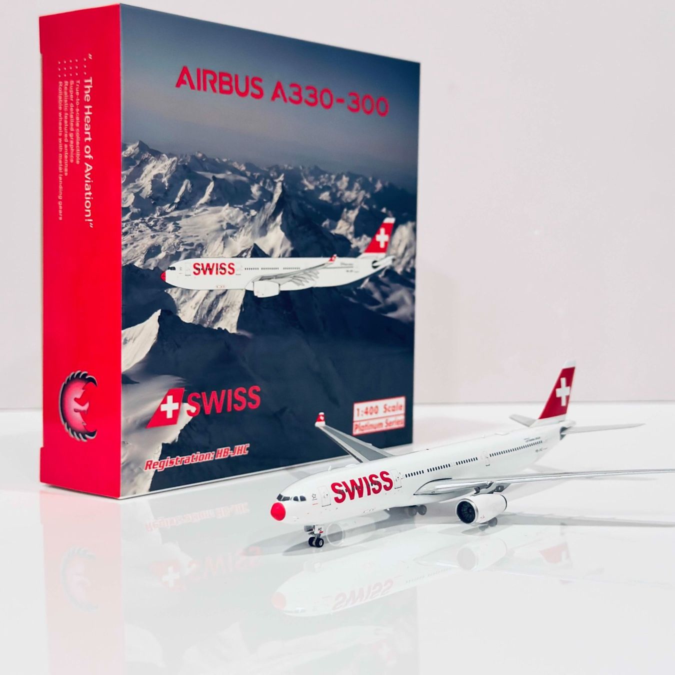 Swiss Modellbausätze & Standmodelle: A330-300 SWISS – Neu und originalverpackt aus Morges von iljamuromez 1