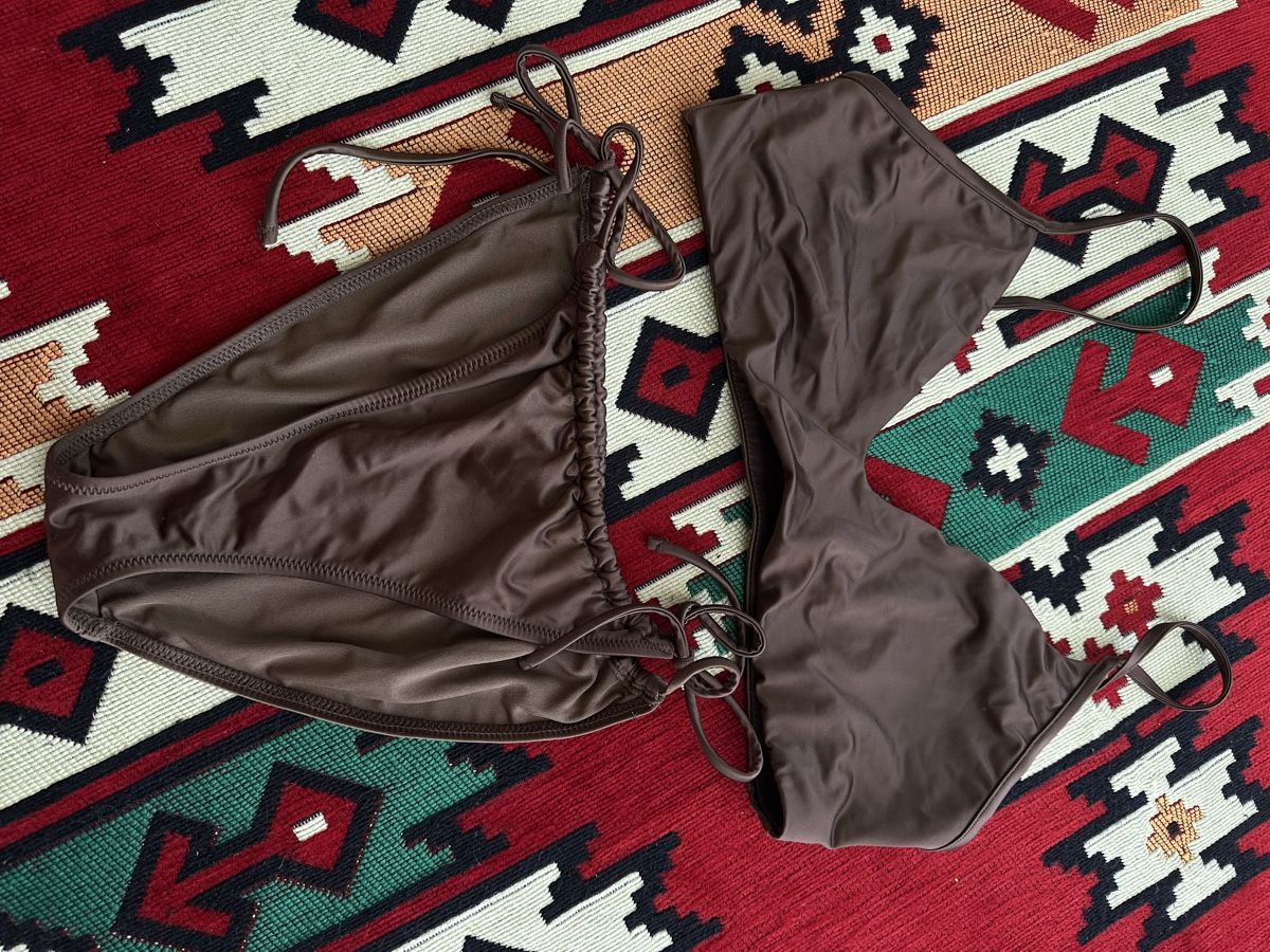 Weekday Badekleider & Bikinis: Bikini braun Grösse M neuwertig – Neu (gemäss Beschreibung) aus Näfels von Siljab