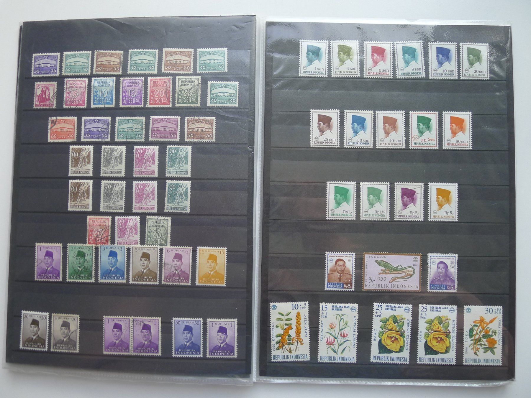 Alle Briefmarken: kleine Sammlung Republik INDONESIA – Gebraucht aus Dagmersellen von q1w2e3r4 4