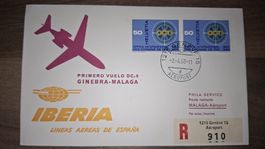 Iberia Ginebra - Malaga 02.04.1968