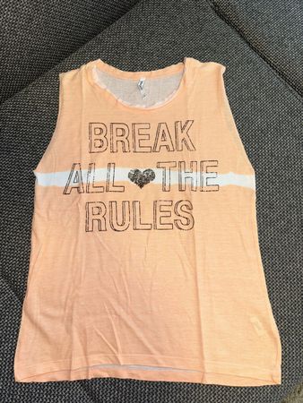 Sommer Tank Top von Clockhouse, Grösse S, Orange!