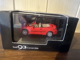 Saab 93 Cabriolet Modellauto Massstab 1:72 neu OVP