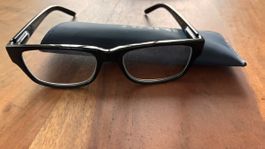 Invu Brille Schwarz, neuwertig, inklusive Etui!