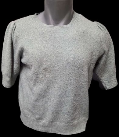 Only Strickpullover mit Puffärmeln, Grösse M