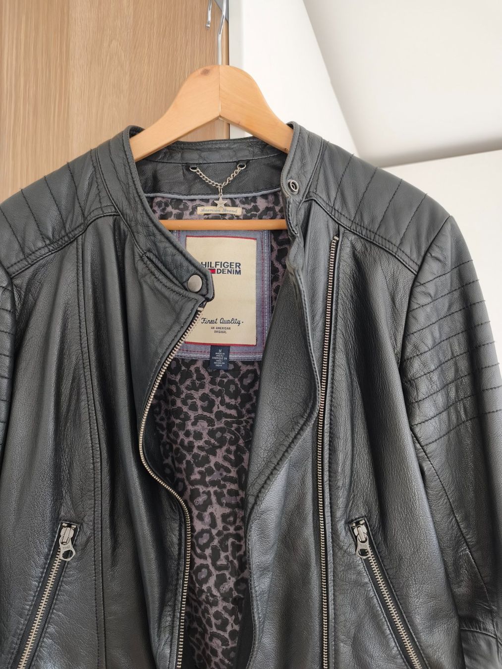 Tommy Hilfiger Giacche: Tommy Hilfiger Lederjacke, Gr. M – Usato da Niederrohrdorf venduto da RainerW79 5