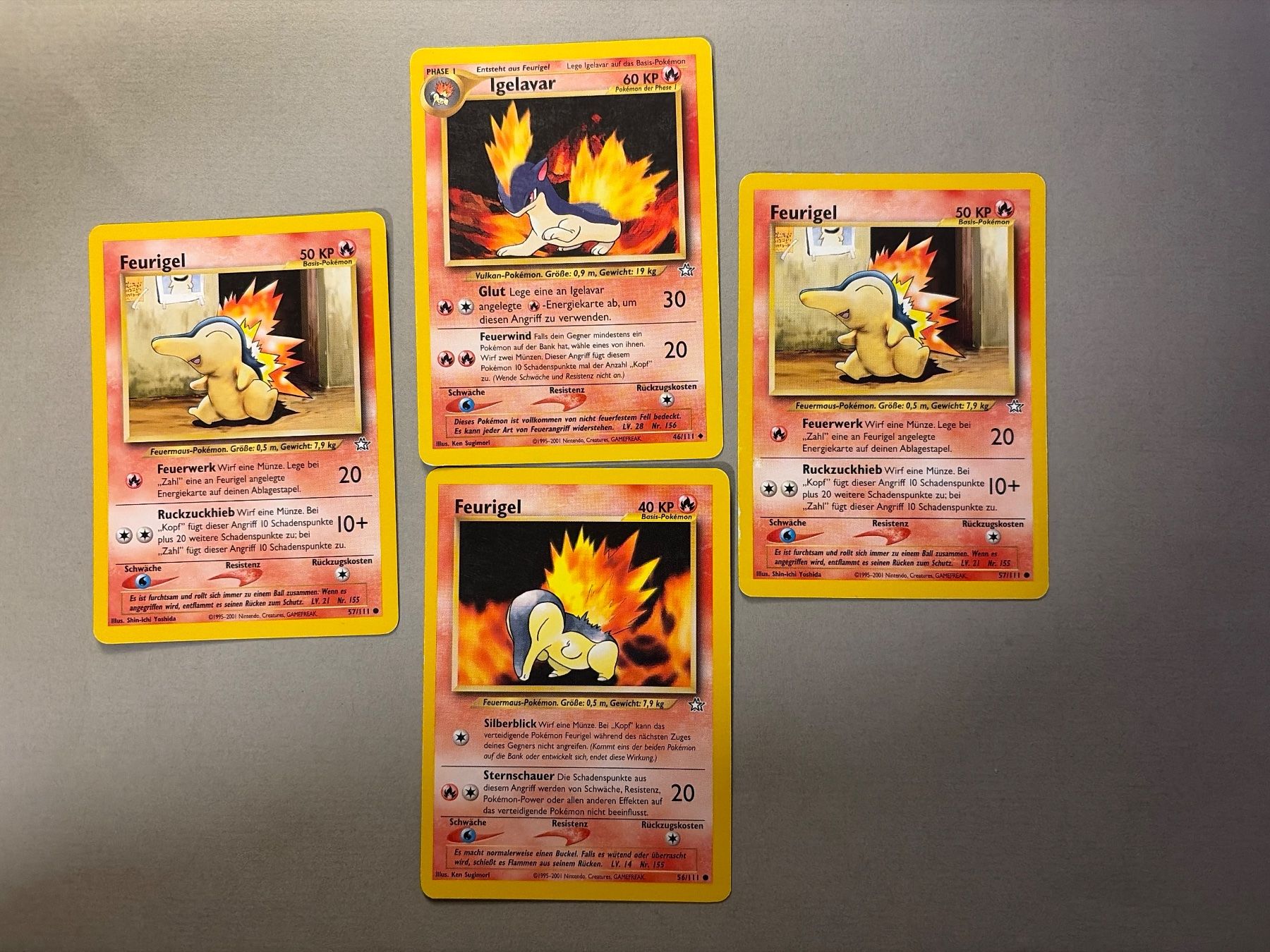 Pokémon Carte collezionabili: Feurigel & Igelavar - Neo Genesis – Usato da Kehrsatz venduto da Riyouu
