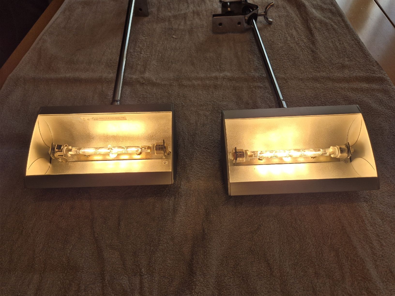 Lampade: 2 SLV Klemmlampen – Usato da Vilters venduto da Fleiflomi 1