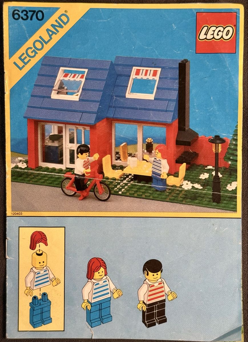 Lego Giocattoli: Lego 6370 Weekend Home (instructions only) – Usato da Bellinzona venduto da CRS-LRT