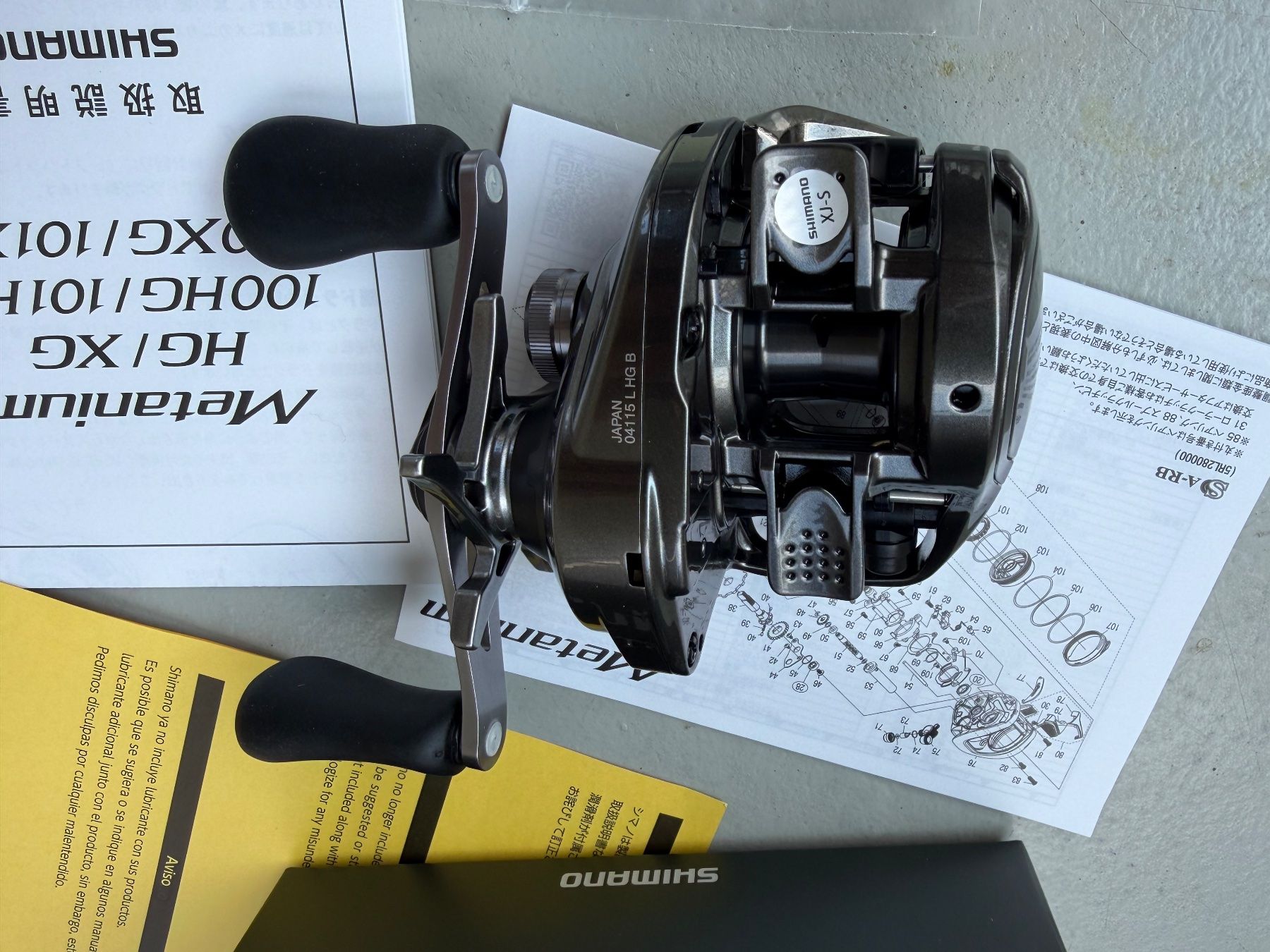 Shimano Tamburi & Mulinelli: NEU Shimano Metanium HG LEFT 2020 – Nuovo e nell'imballaggio originale da Luzern venduto da sau_m57c 3