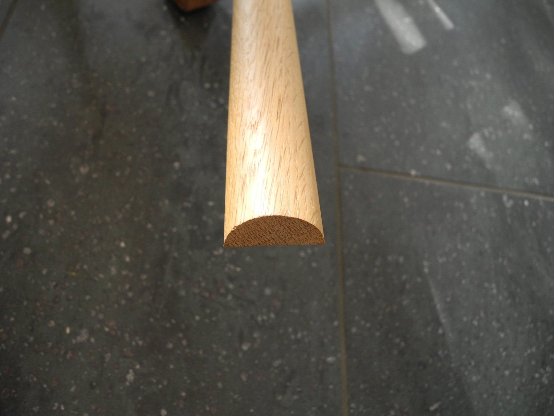 Articoli in legno: Leisten halbrund 30/15mm Eiche – Nuovo (secondo la descrizione) da Worb venduto da kebe01 1