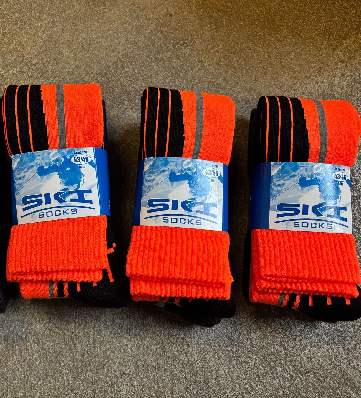 Socken: Chaussettes ski Pack de 6 Taille 43/46 – Neu und originalverpackt aus Orbe von D-stockFactory-Orbe