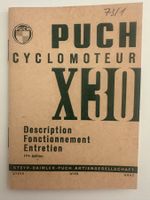 Puch X30 Ur-Modell Archivexemplar 1962 FR Original