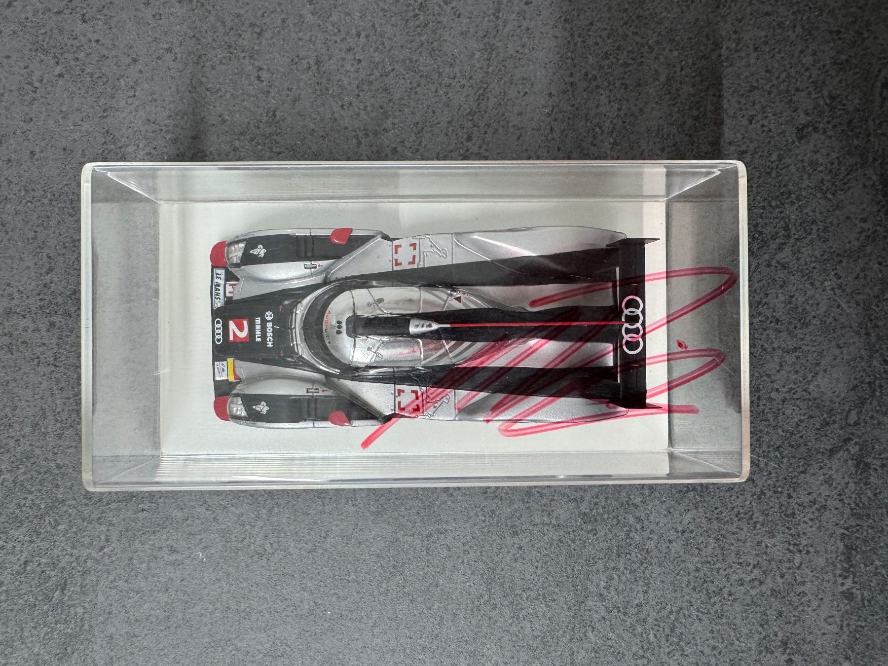 Spark Modellini d'auto: Modellauto - Audi Le Mans 24h Marcel Fässler Autogramm – Nuovo (secondo la descrizione) da Dübendorf venduto da lilmissprincess 1