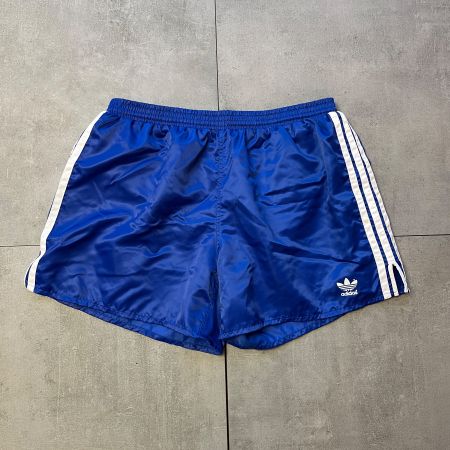1980s Adidas Shiny Polyamide Size 5 Vintage Short Shorts