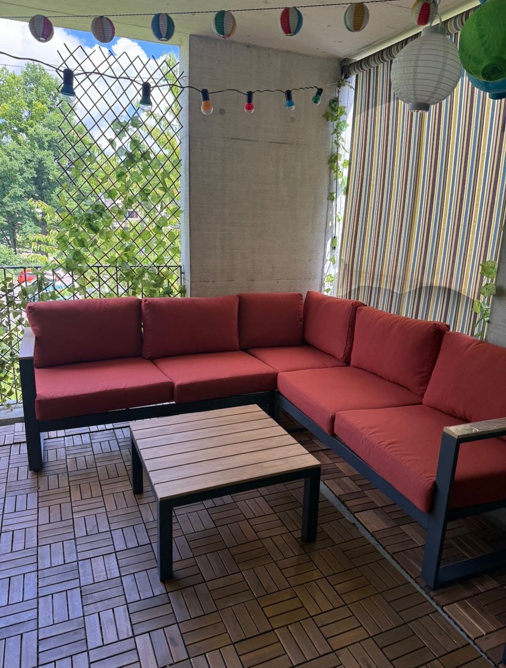 Sofas: Garten Möbel Lounge mit Tisch + gratis lichten – Neuf (Voir description) à Winterthur par As01 1
