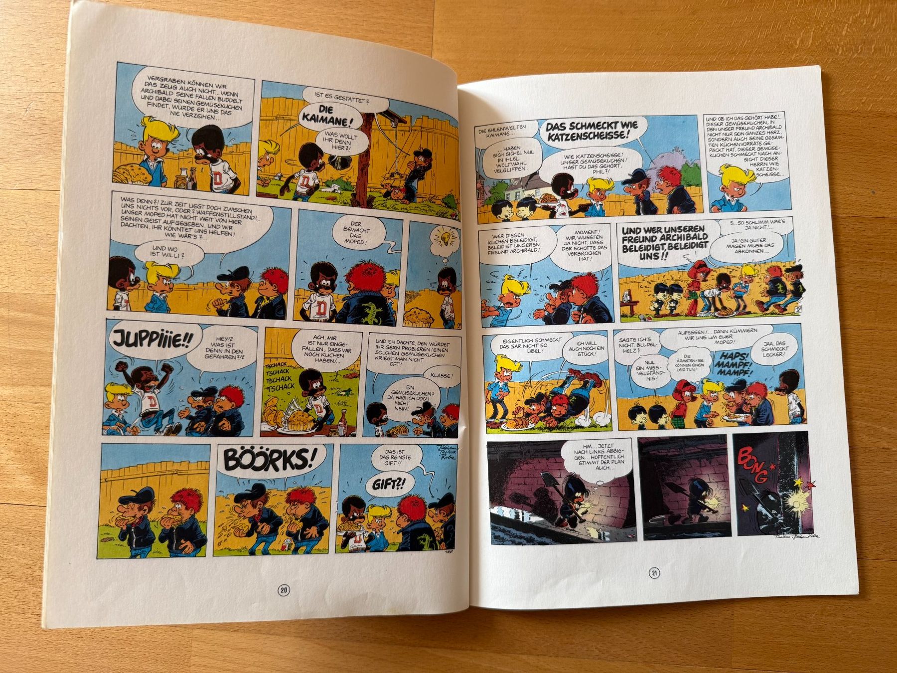 Fumetti: Die Rasselbande  DIE  PERLE  DES  ORIENTS  COMIC 1.AUFL.1989 – Usato da Subingen venduto da ArtBead 5